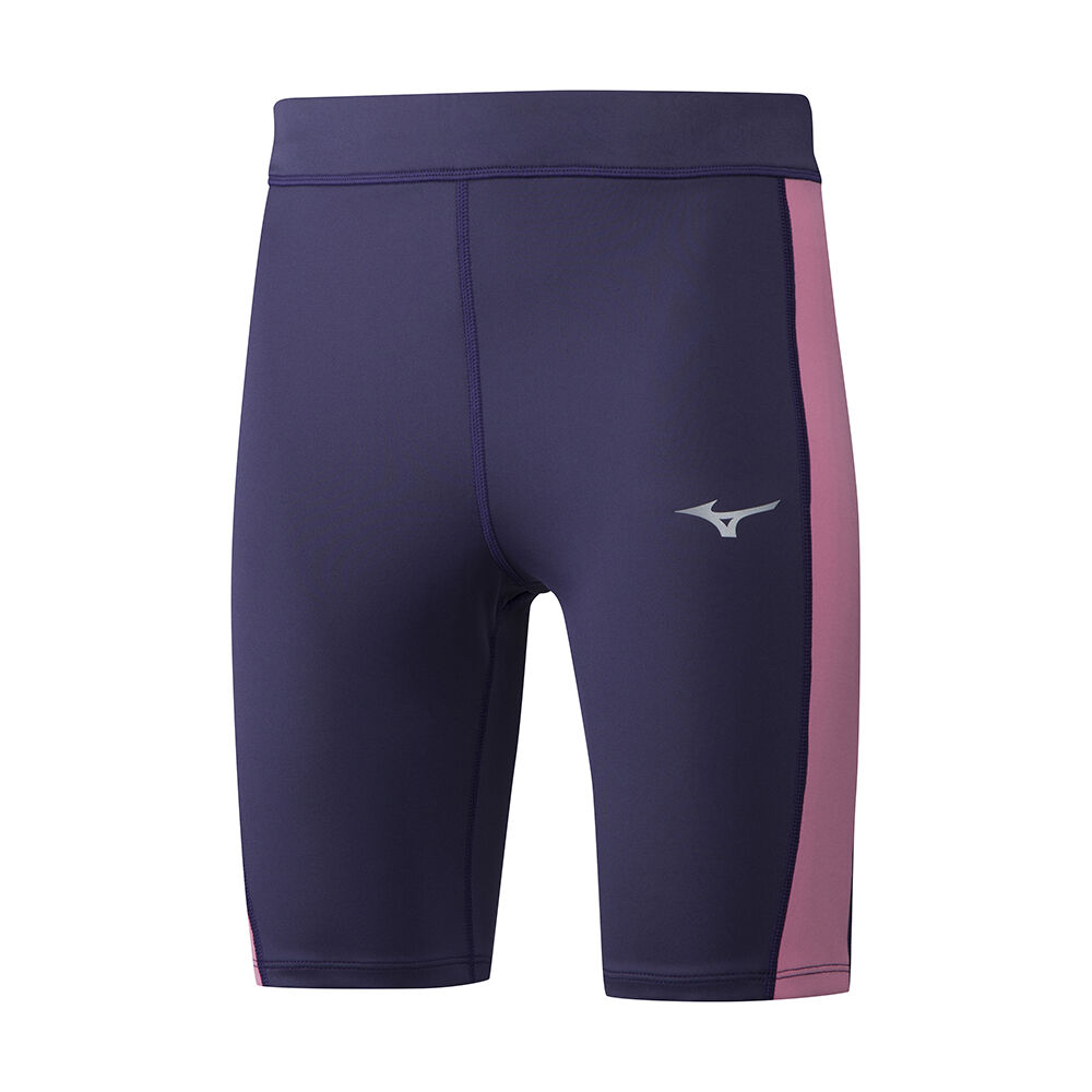 Mizuno Women's Impulse Core Mid Running Tights Navy (J2GB972812-XBA)